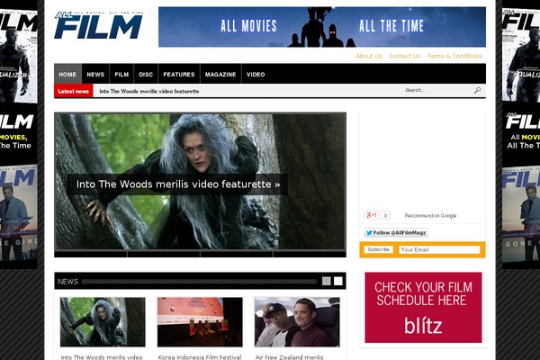 All News theme site design template sample