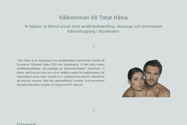 totalhalsa.se site used Topborn