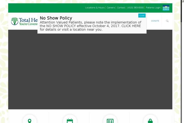 Site using Announcer plugin