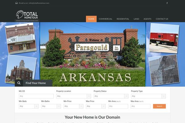 Realhomes Theme theme site design template sample
