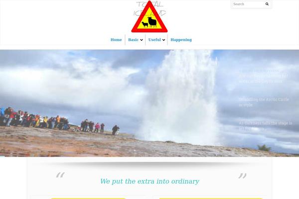 Salient Child theme site design template sample