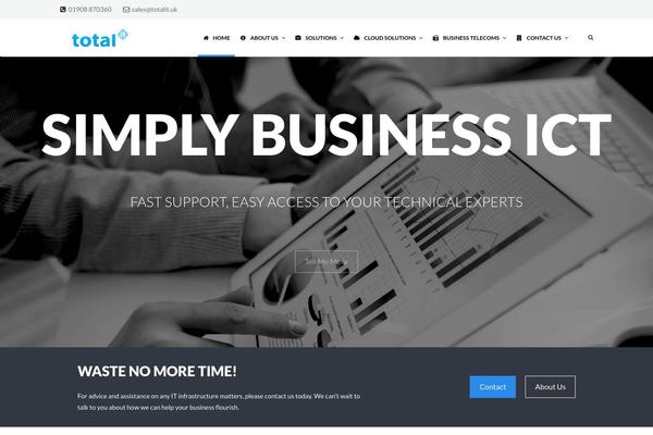 totalit365.com site used Corpress