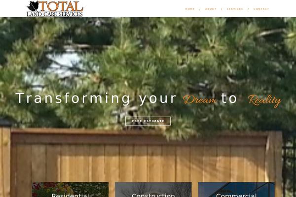 totallandcareservices.com site used Archi-child