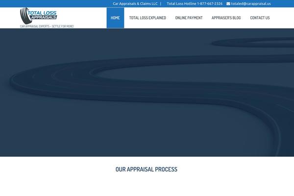 Smallbiz theme site design template sample