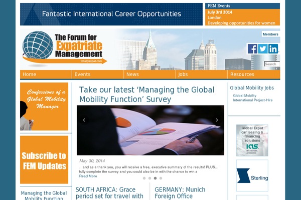 ConsultStreet theme site design template sample