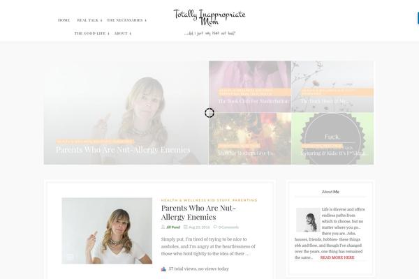 totallyinappropriatemom.com site used Familia