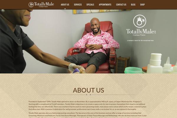 Core theme site design template sample