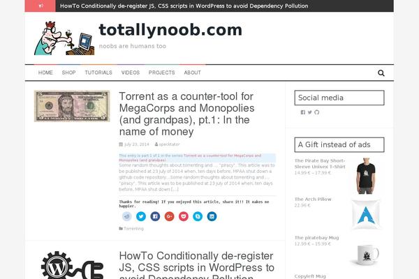 Site using Boxzilla plugin