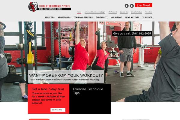 Site using WordPress Landing Pages plugin