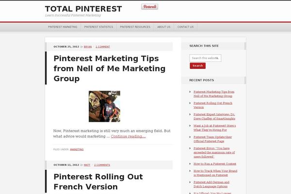 Site using Pinterest-plugin plugin