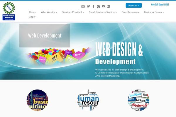 Site using WordPress Calls to Action plugin