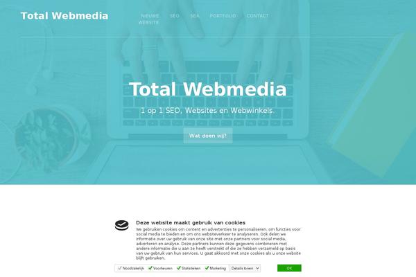 Showcase-pro theme site design template sample