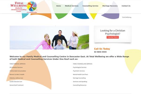 Moxie theme site design template sample