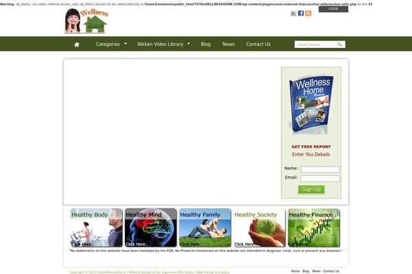 Site using FV WordPress Flowplayer plugin
