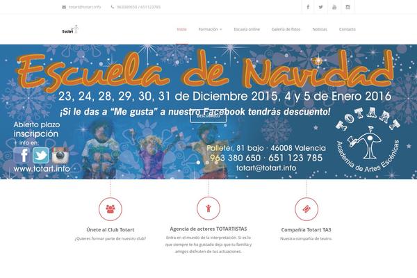 Maskitto Light theme site design template sample