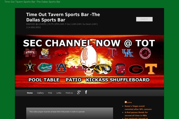 Bar_and_grill theme site design template sample