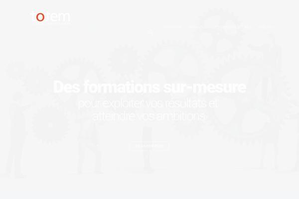 Kalium theme site design template sample