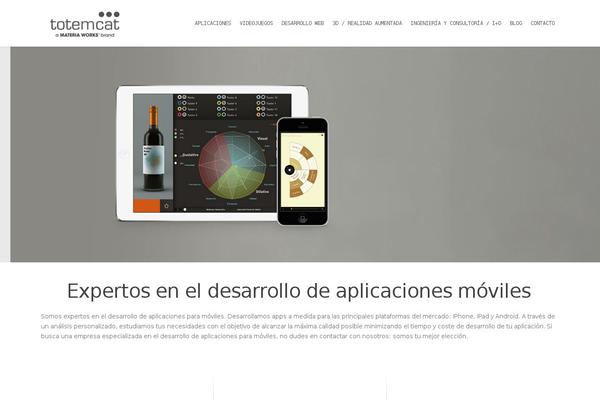 Durus theme site design template sample