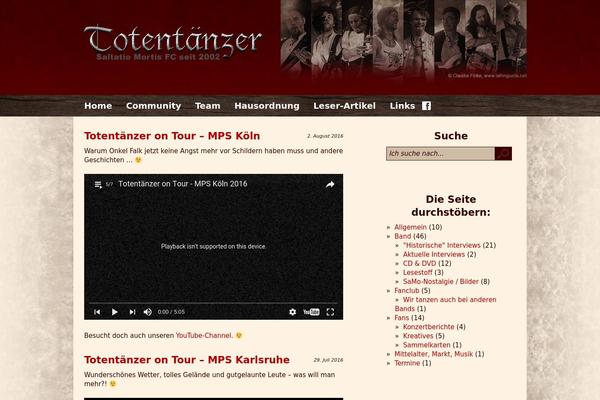 Site using Automatic Youtube Video Posts Plugin plugin