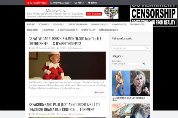 MH Magazine theme site design template sample