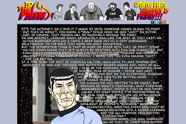 ComicPress theme site design template sample