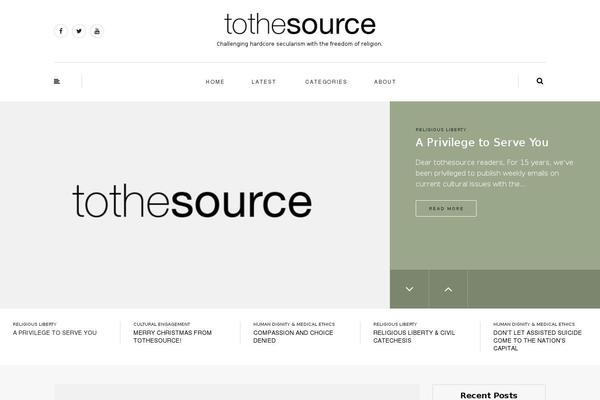 Himmelen theme site design template sample