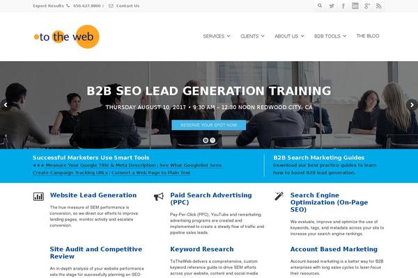 Pro-child theme site design template sample