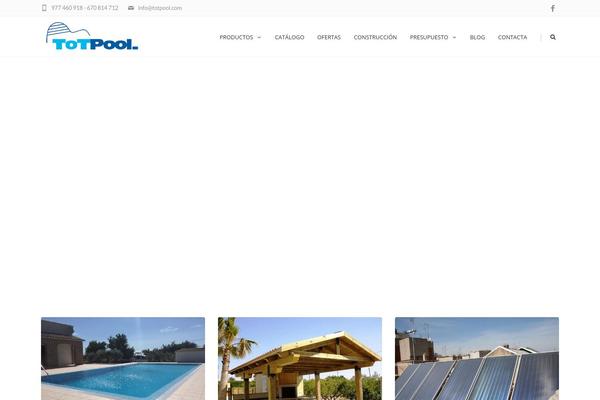 Fortuna theme site design template sample