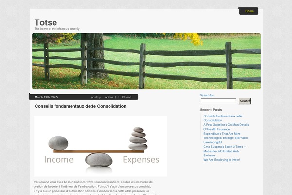 Breezing theme site design template sample