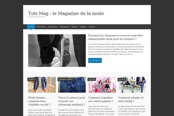 Expound theme site design template sample