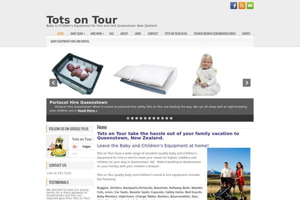 totsontour.co.nz site used Canode