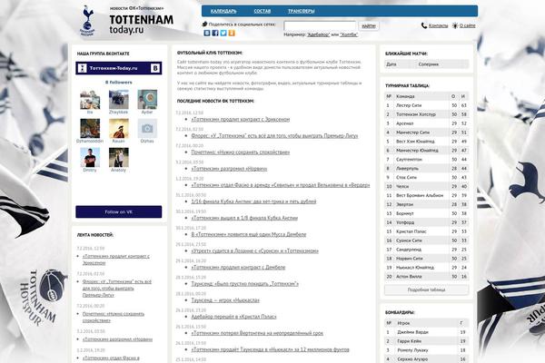 Today theme site design template sample