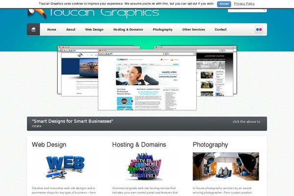 Site using Multimedia_carousel plugin