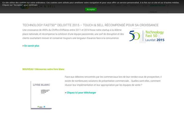 Accio theme site design template sample