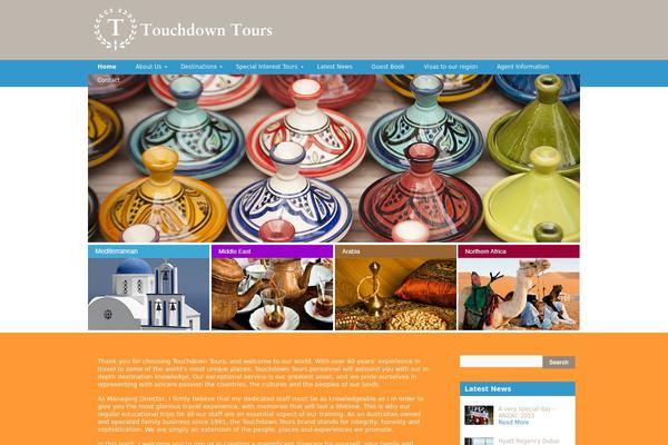 touchdowntours.com.au site used Touchdown