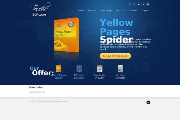 Doover theme site design template sample