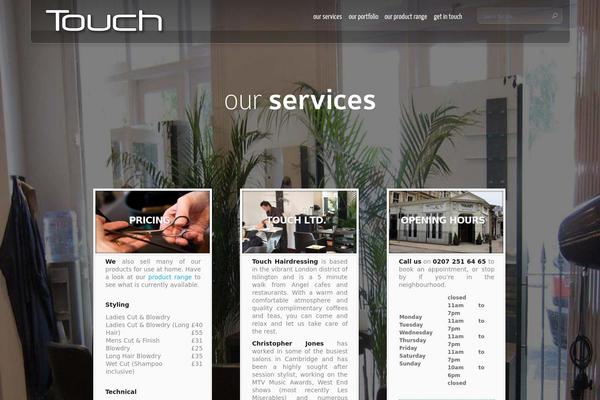 InStyle theme site design template sample