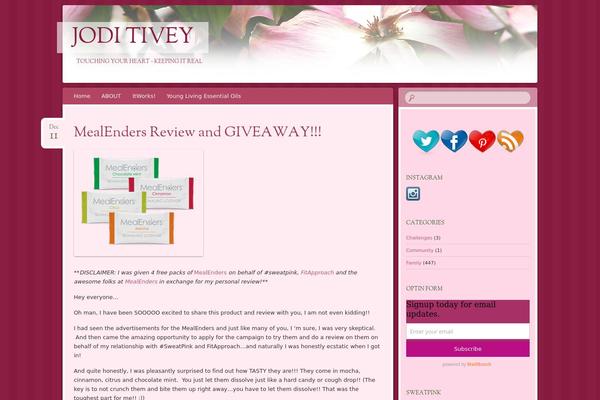 Bouquet theme site design template sample
