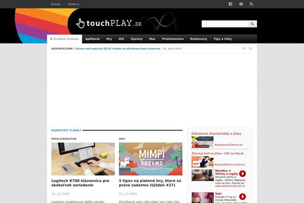 BlackLight theme site design template sample