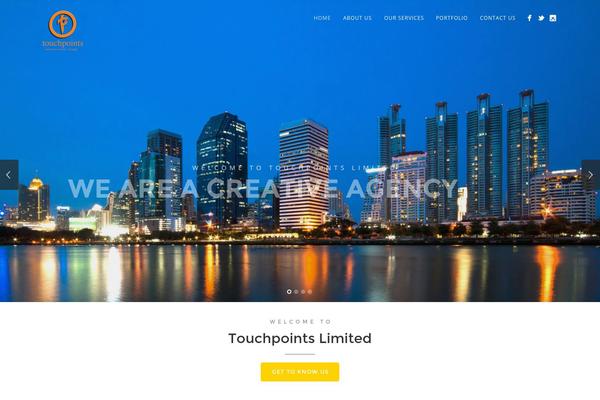 Story theme site design template sample