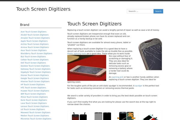 Responsive Mobile theme site design template sample
