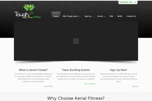 Dynamix theme site design template sample