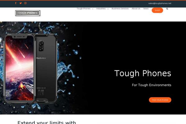 toughphones.net site used Toughphones-child-theme