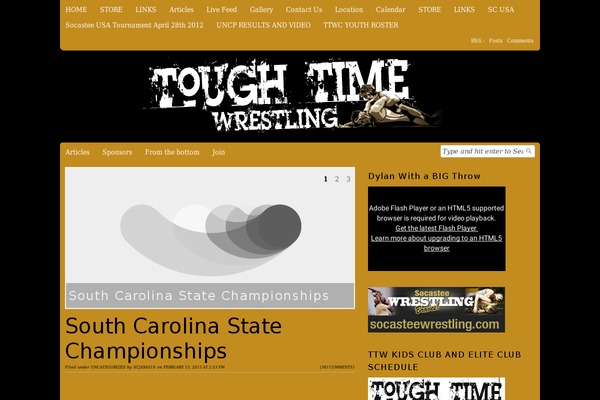 toughtimewrestling.com site used Swift-v5.73