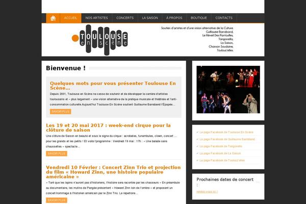 BrickYard theme site design template sample