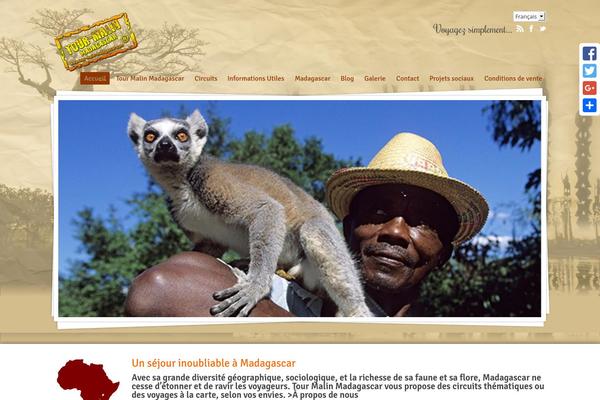 Midway theme site design template sample