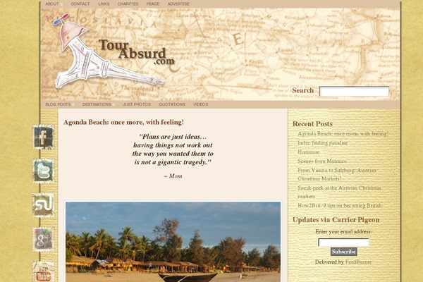Blossom Chic theme site design template sample