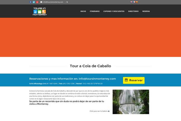 Tour Package v.2.1 theme site design template sample