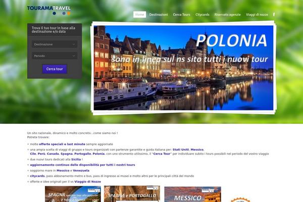 Midway theme site design template sample