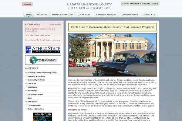 Chamber theme site design template sample